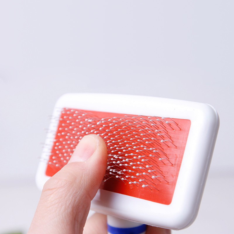 Sisir Kawat Grooming Sikat Kucing Anjing Pijat Perawatan Rambut Grooming Hewan