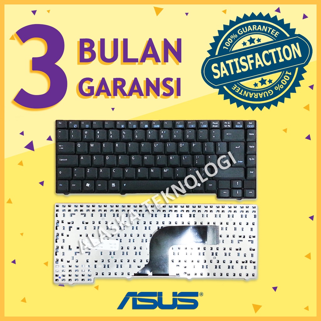 Keyboard Keybord Kibord Kibod Kibot Laptop Notebook Asus A3AC A3F A3H A3HF A3FC A3E A4 A4000 F5 F5R 