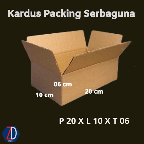 

KARDUS PACKING PACKING Ukuran 20x10x6