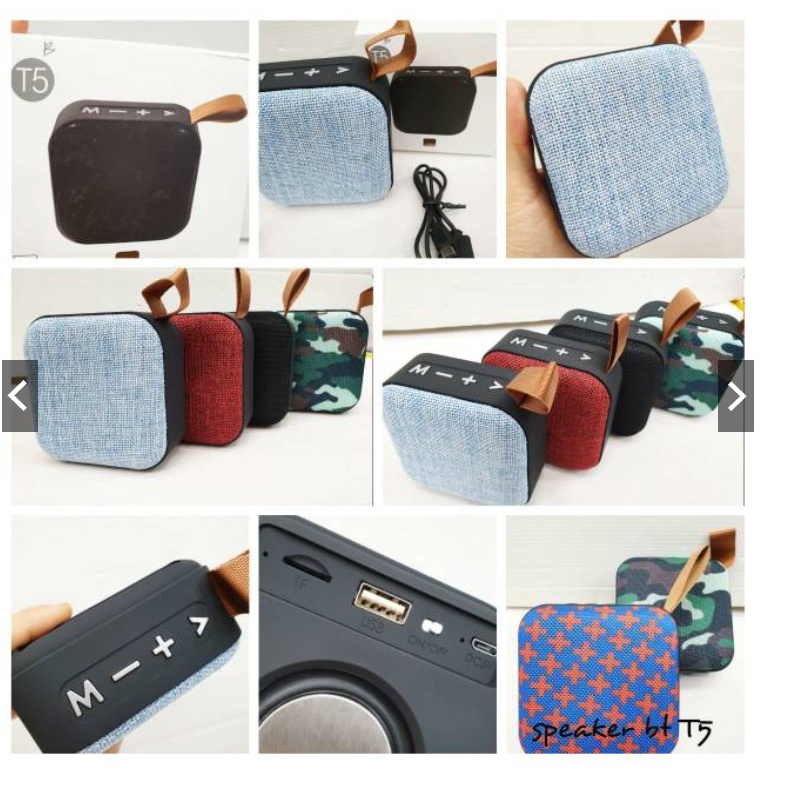 Speaker Bluetooth Mini T5 / Portable Wireless Speaker Murah