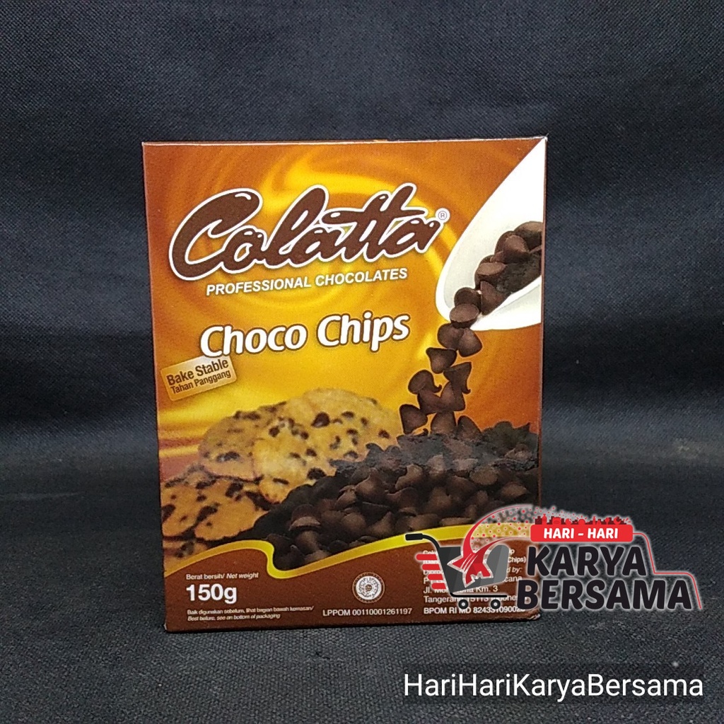 

COLATTA CHOCO CHIPS 150GR
