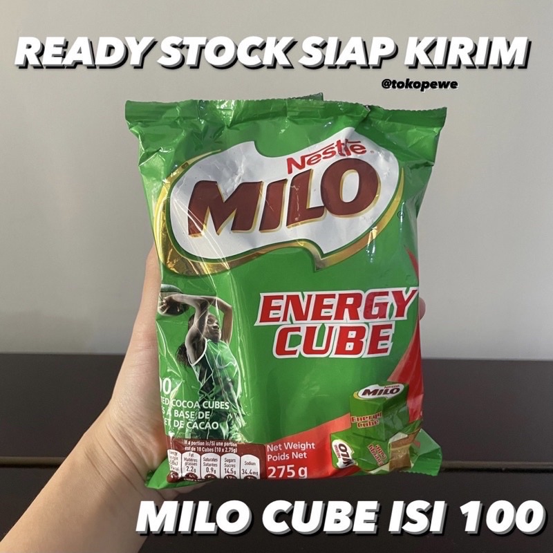 

MILO CUBE MALAYSIA ISI 100 CUBE