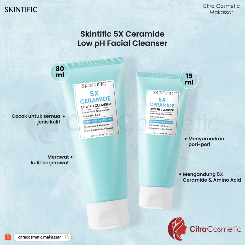 Skintific 5X Ceramide Barrier Series | Low Ph | Toner | Serum | Moisture Gel