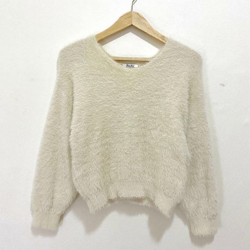 Frees Mart Fuzzy Cardigan Bulu