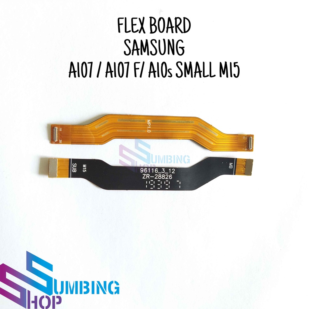 Flexible Ui Board Samsung A10S Small M15 A107 A107F Fleksibel Penghubung Mesin Konektor Charger