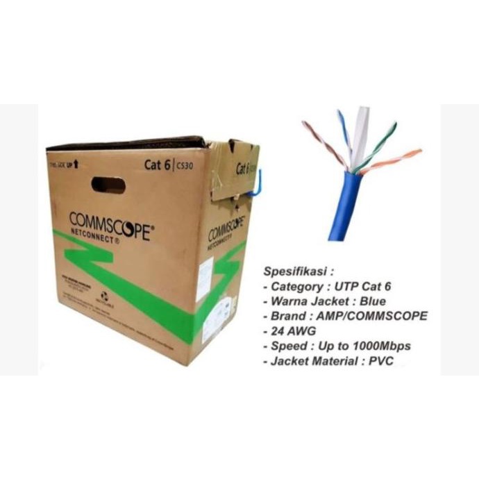 Kabel UTP AMP Commscope Cat6 - UTP AMP Cat 6