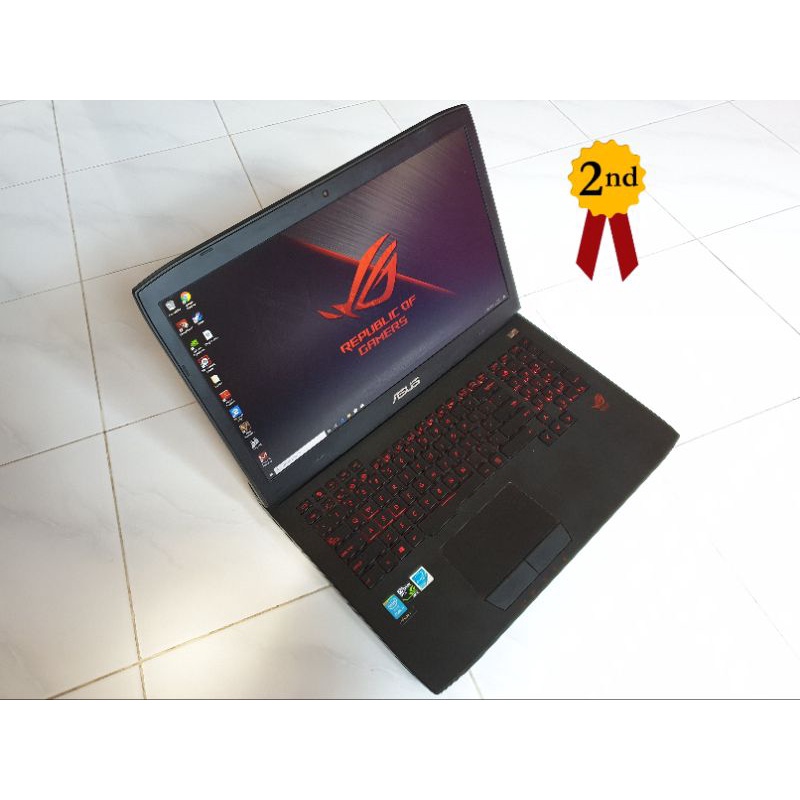 Super Gaming Monster ROG G751JY i7 SSD 256GB HDD 2TB Laptop Asus 17inch VGA Nvidia GDDR5 256bit GTX 