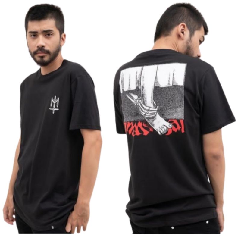 TSHIRT MATERNAL DISASTER CAPTO BLACK KAOS DISTRO MATERNAL HITAM TERBARU - KAOS MATERNAL DISASTER HIT