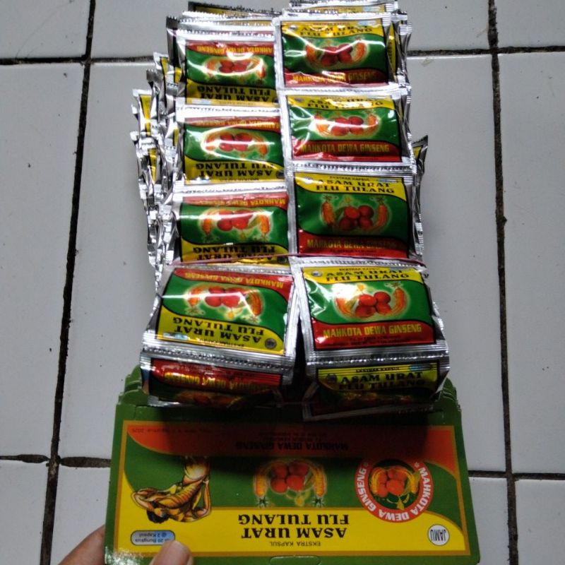 Mahkota dewa gingseng kapsul orijinal isi 20 pcs