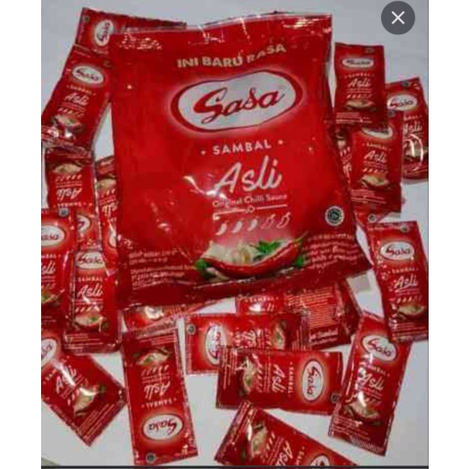 

saus sambal sasa sachet 8grm