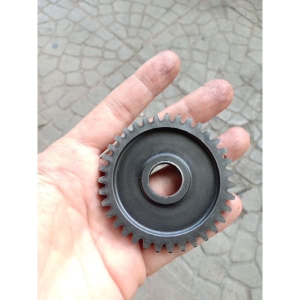 Gear spur kick starter gigi lawan stater gigi 35T selahan ninja rr r ss kgp second