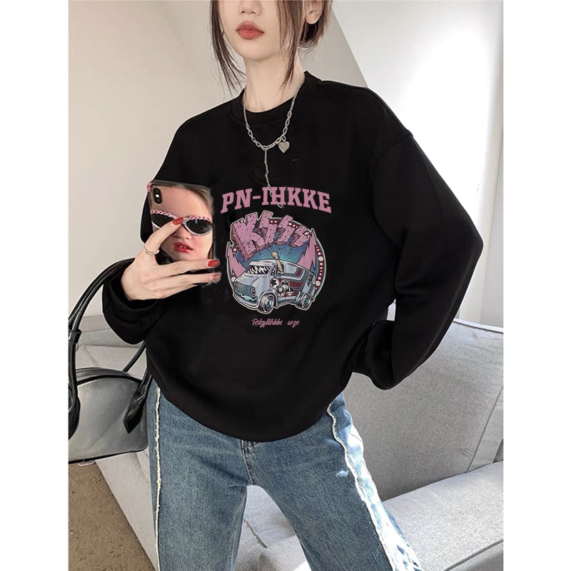 Sweater Oversize Car Unisex Sweater Oversize Korean Style/atasan kaos import wanita