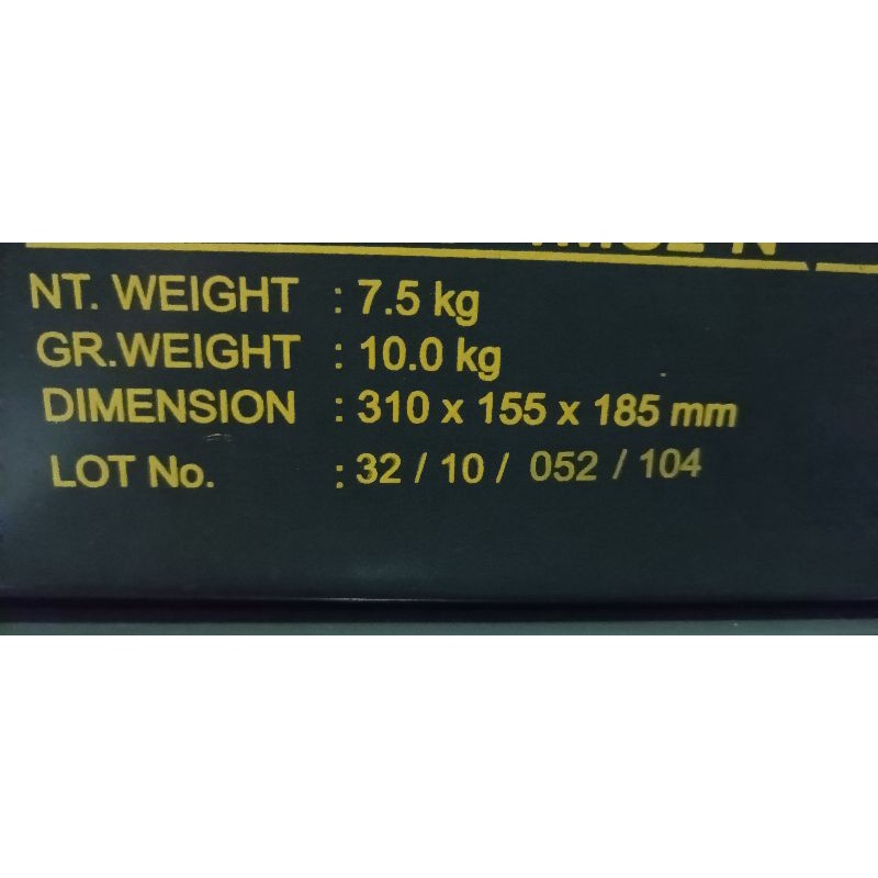 box kaleng bekas peluru