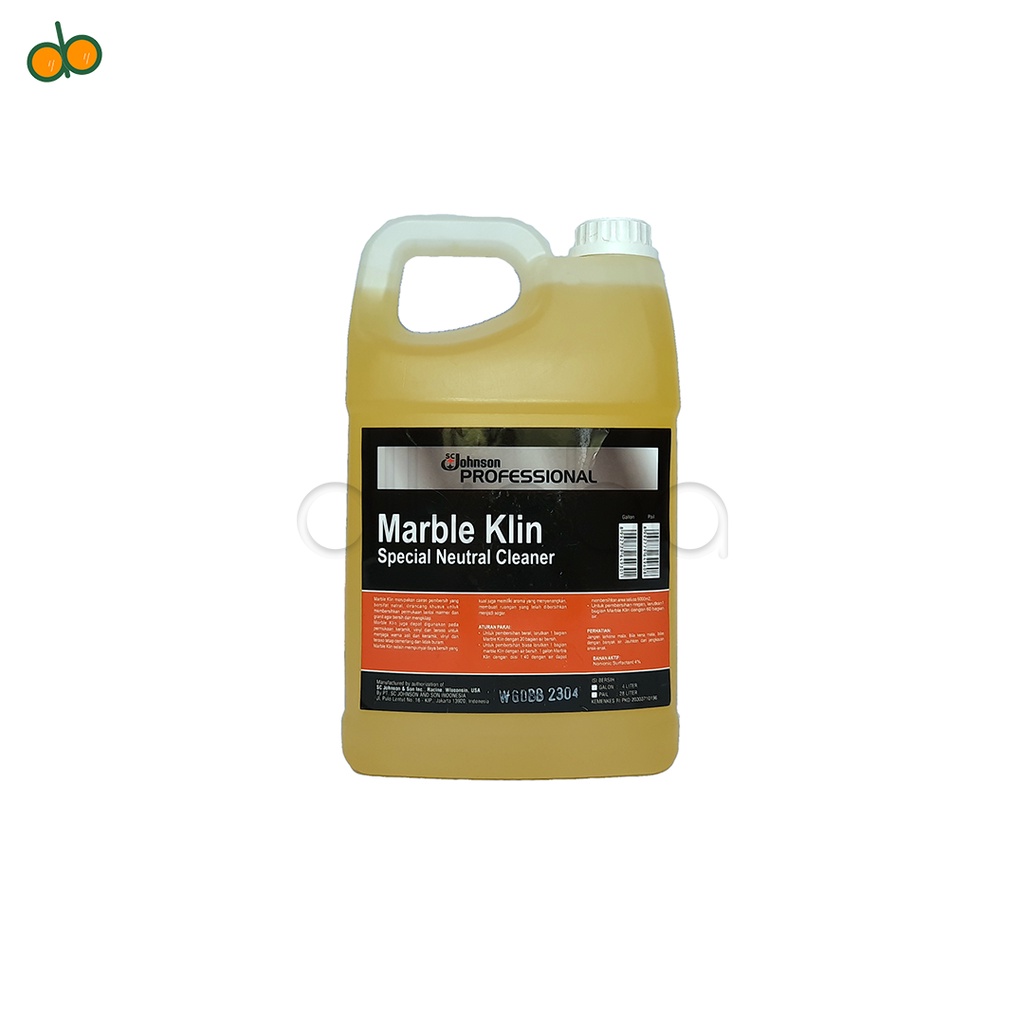 Marble Klin Johnson Cairan netral pembersih lantai marmer 4 liter