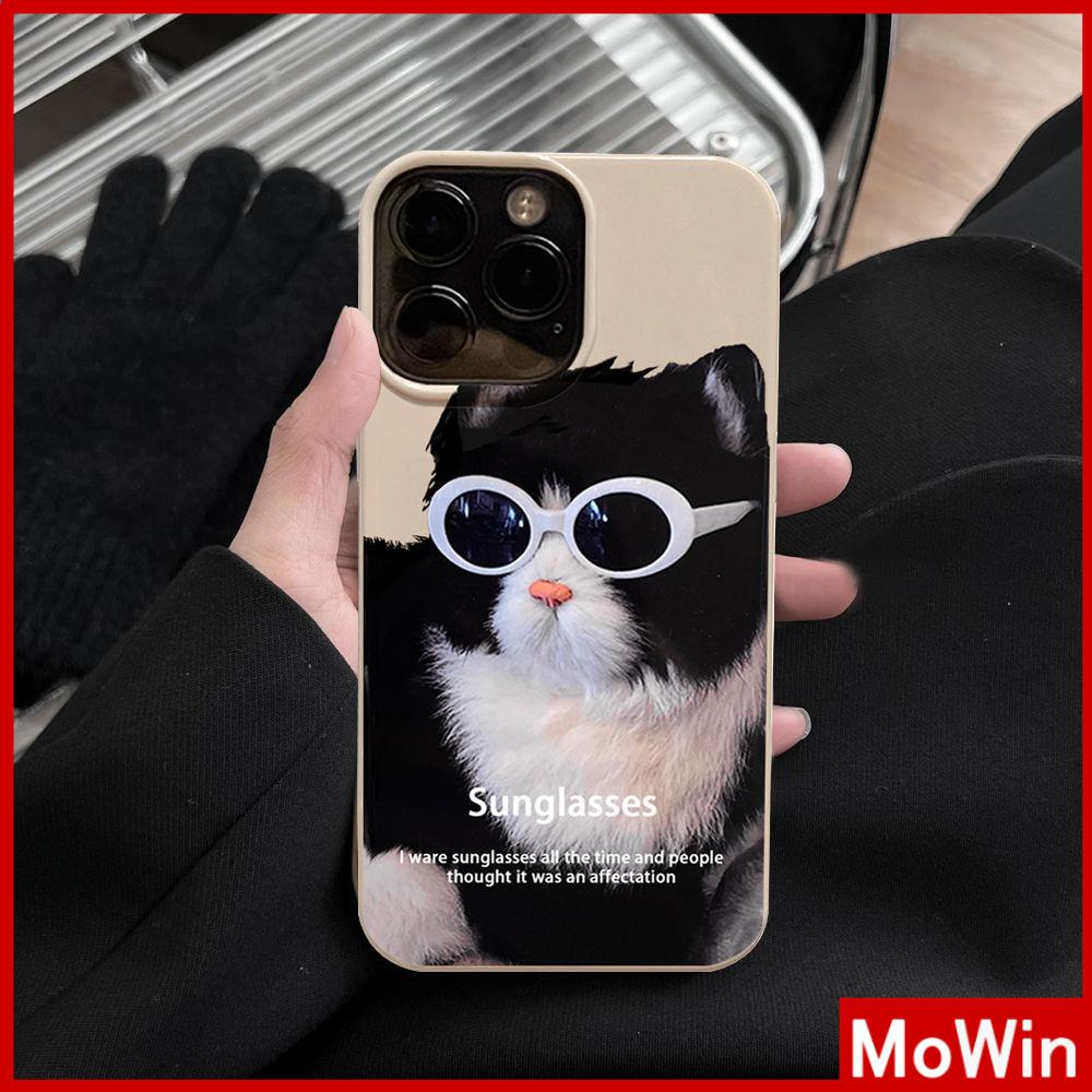 For iPhone 14 Pro max iPhone Case Fhaki Gray Soft Case TPU Candy Case Shockproof Big Hole Protection Camera handsome Cat Compatible For iPhone 13 Pro max 12 Pro Max 11 xr xs 7Plus