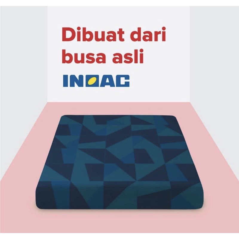 KASUR BUSA INOAC JAPAN QUALITY TEBAL 10 CM (GARANSI ANTI KEMPES)