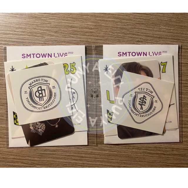 NCT DREAM 127 MARK SMCU Express Suwon AR Tattoo Sticker