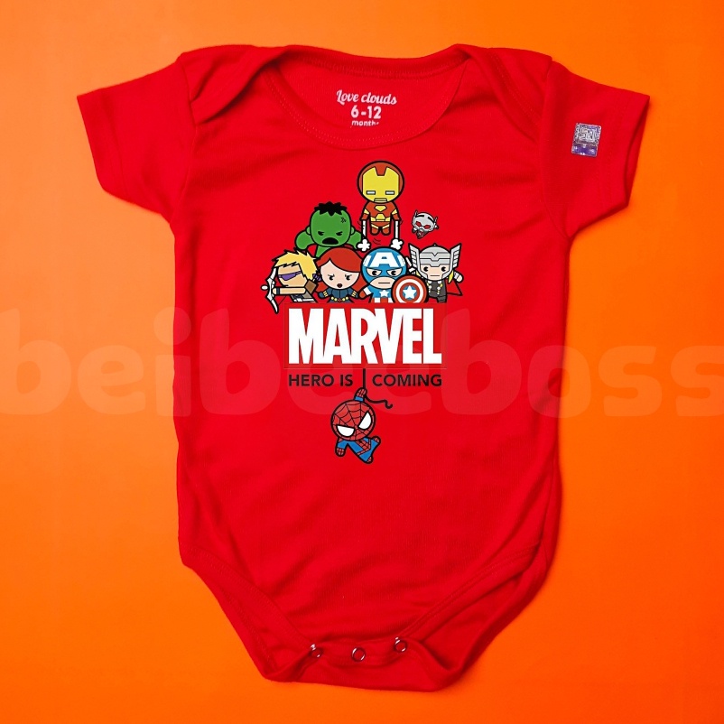 BAJU KAOS JUMPER BAYI SABLON PRINTING KARAKTER