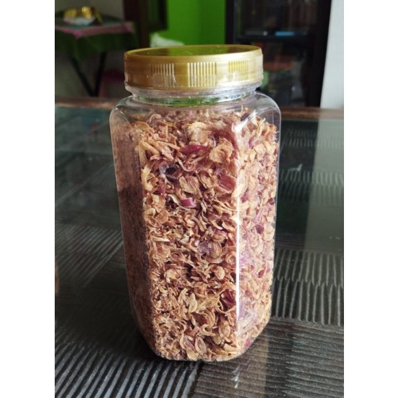 

Bawang Merah Goreng 150gr Toples Segi enam
