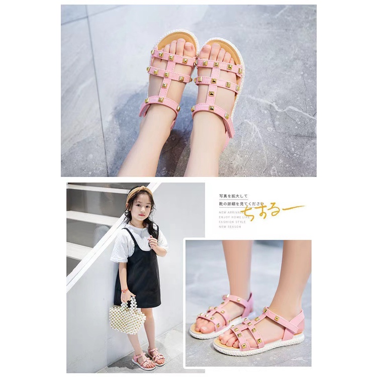 Cherry COD (1-8 Tahun) Diamond Cute Sandal Anak Perempuan Bahan Karet Import / Sandal Karet Anak Model Lucu LX02