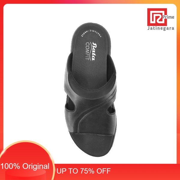 Bata Comfit Sandal Pria Feat Black - 8716364RAMAYANA JAKTIM