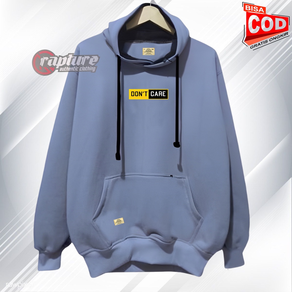 Hoodie Sweater Pria Wanita Distro Warna Abu Paralon Hodi Murah Jaket Tebal Authentic Terbaru 2023 Keren Hodie Unisex Switer Hode Denim Sablon List Dont Care Cowok Terpopuler Aesthetic Original Hudi Jumbo Rapture Clothing Hudie Premium Lokal Size M L XLXXl