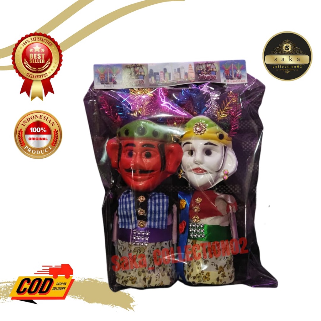 BONEKA ONDEL ONDEL BETAWI TERBARU / MAINAN ANAK