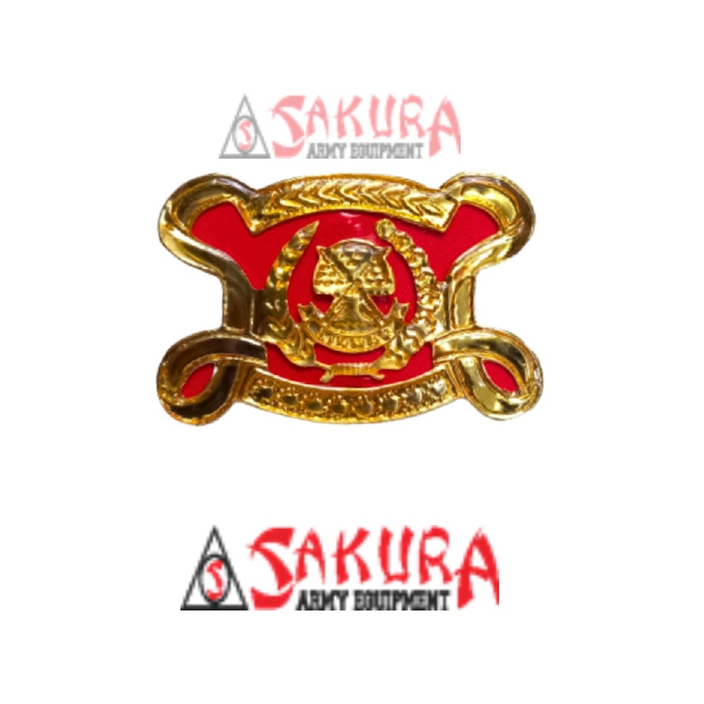 Emblem Linmas Emblem Baret Linmas