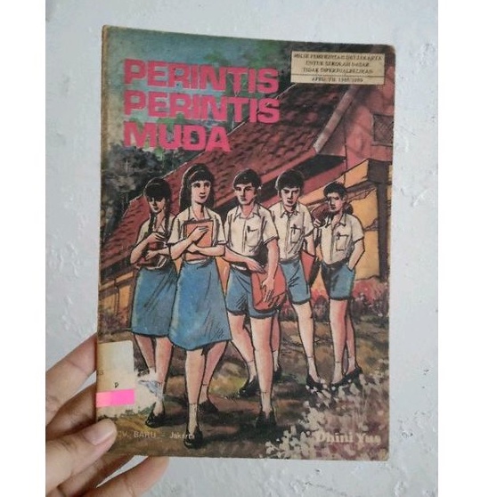 perintis-perintis muda - buku bekas perpustakaan - buku cerita jadul