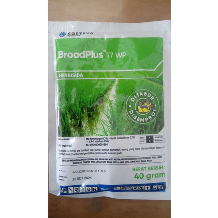 Broad Plus 77 WP Pengganti Ally Plus Racun Rumput Selektif Padi Obat Rumput Padi