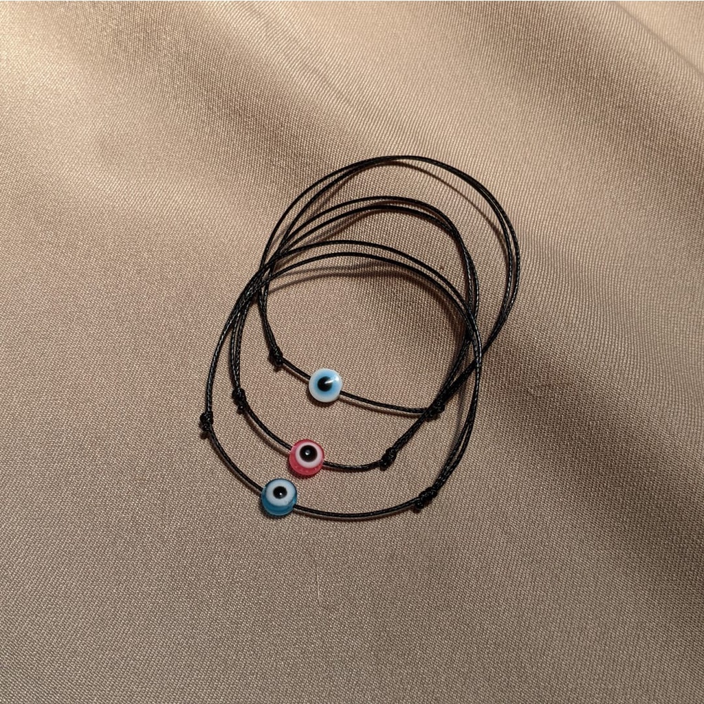 Gelang Eye Evil Devil Spesial Edition Sangat Tipis Defi Series