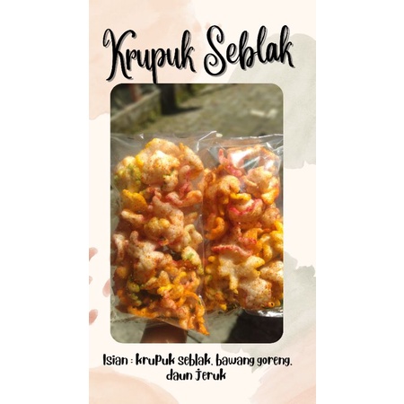 

KERUPUK SEBLAK