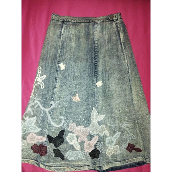 cop copine midi skirt