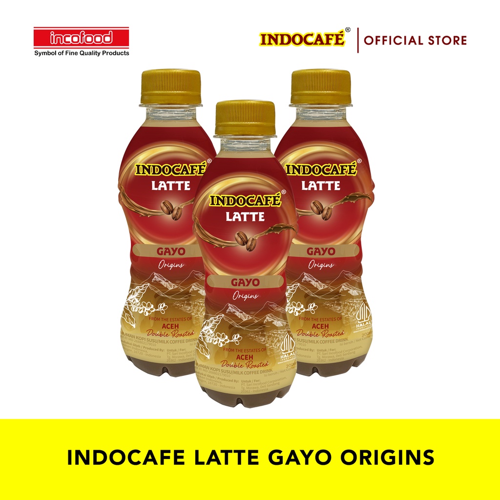 Indocafe Latte Gayo Origins (200ml)