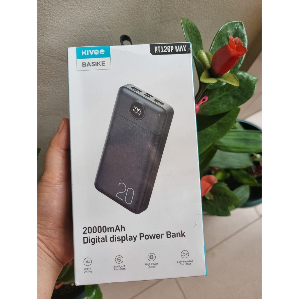 Power bank 20000mAh 22.5W/18W fast charging Kapasitas nyata Mendukung teknologi pengisian cepat Deng