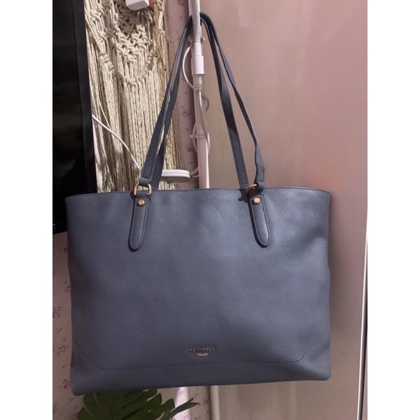 Tas tote beanpole kulit asli