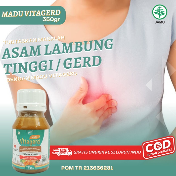 

BISA COD MADU VITAGERD ORI HERBAL ALAMI ATASI GERD MAAG KRONIS 3X LEBIH AMPUH FITAGERD VITAGER
