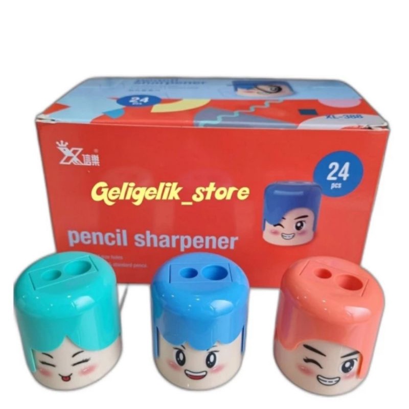 

RAUTAN PENSIL KARAKTER WAJAH / SERUTAN PENSIL TABUNG FANCY / SHARPENER LUCU MURAH (1 PCS)