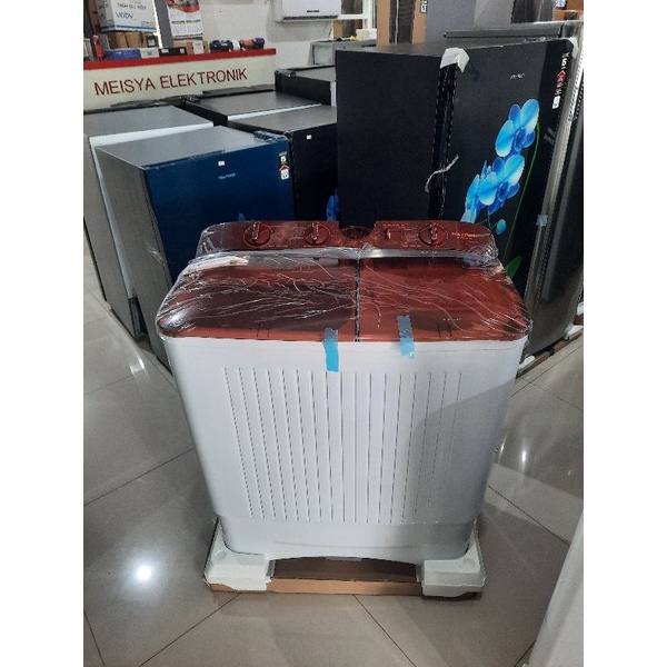 Mesin Cuci 2 Tabung 8kg Polytron PWM 8072