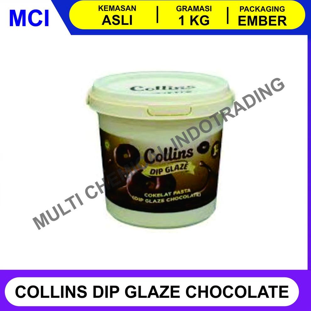 

Grosir COLLINS DIP GLAZE 1 KG TOPPING DONAT PISANG NUGGET CHOCOLATE 34
