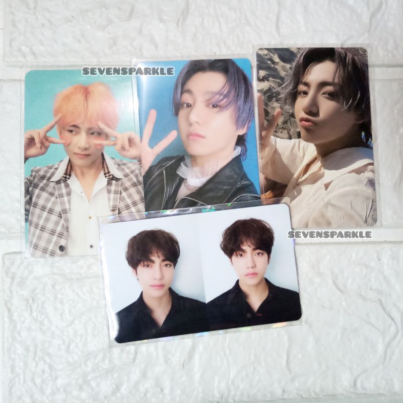 [OFFICIAL] PC PHOTOCARD JUNGKOOK JK TAEHYUNG TAE KOBOY LD DILAN TEAR ANSWER PEACHES BE JAMET SEASON 