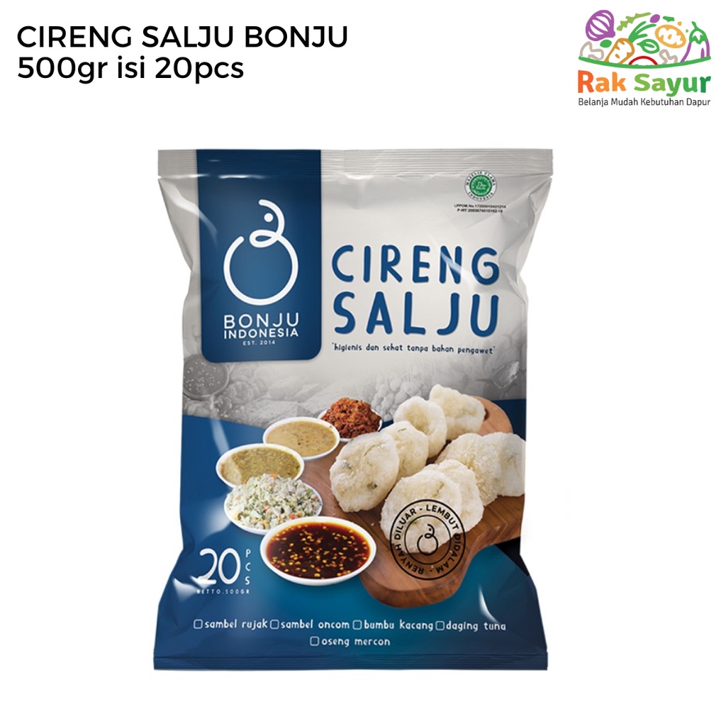 

Cireng Salju Bonju 500gr isi 20 Frozen food Rak Sayur Padang Pasar Online Murah Padang