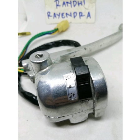 saklar holder kanan RH yamaha L2s L2sn L2super L2 super sn s l2dx dx nos