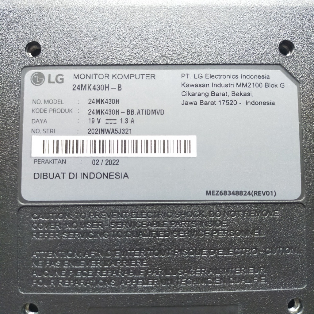 LED LCD Monitor 22 21 20 Inchi Gaming Desain Grafis Berkualutas Bergaransi