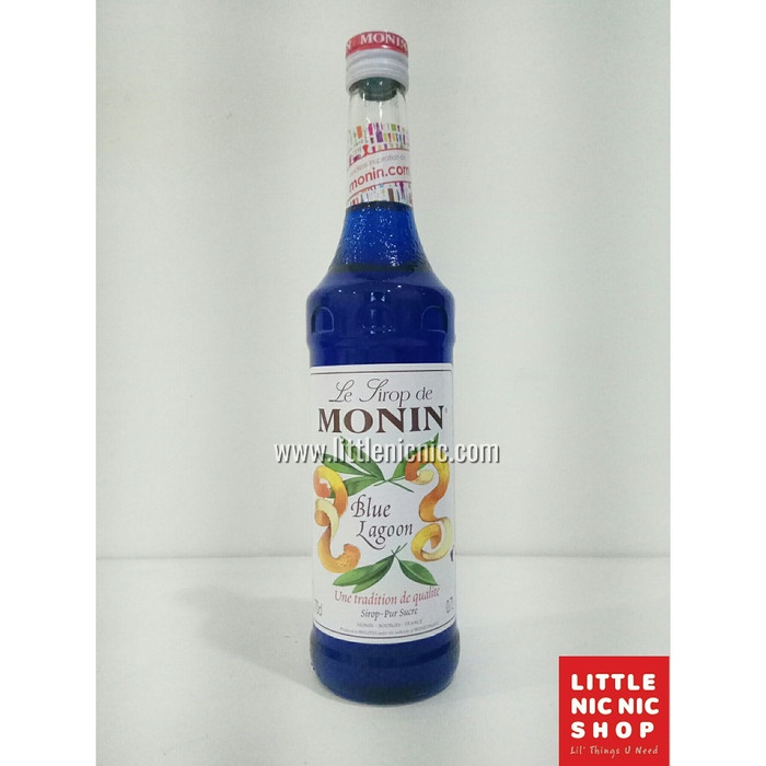 

SIRUP MONIN SYRUP BLUE LAGOON / BLUE CURACAO 70 CL (700ML)