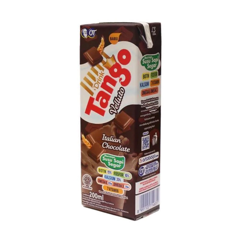 

Tango Drink Uht Italian Chocolate Kotak