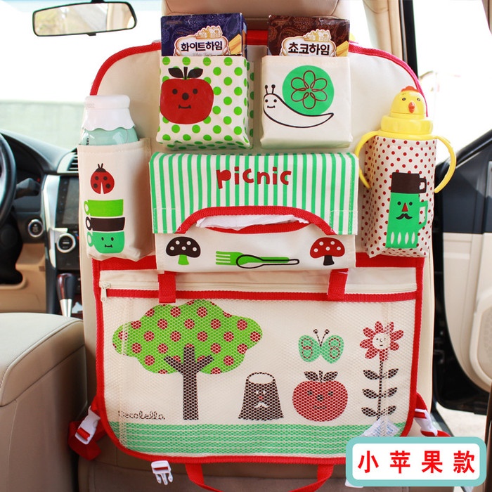 Car Seat Organizer Tas Belakang Jok Mobil Multifungsi Character