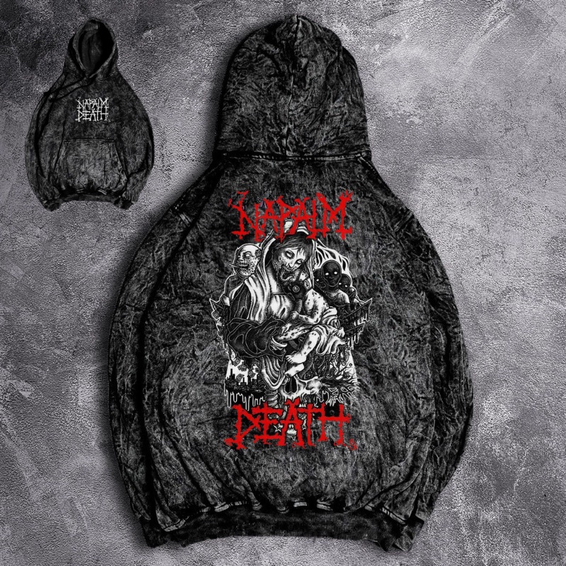 JAKET HOODIE SANDWASH PRIA MOTIF YOU CAN SNEAK HOODIE WASHED PRIA MOTIF TERBARU