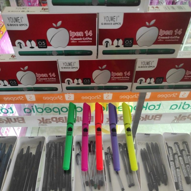 

Bolpen gel IPEN 14 isi 12pcs