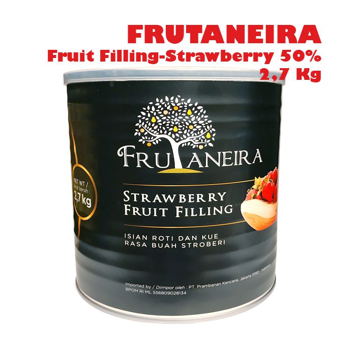 FRUTANEIRA Fruit Filling All Variant / Isian Buah Semua Rasa 2,7 Kg / 2.7kg